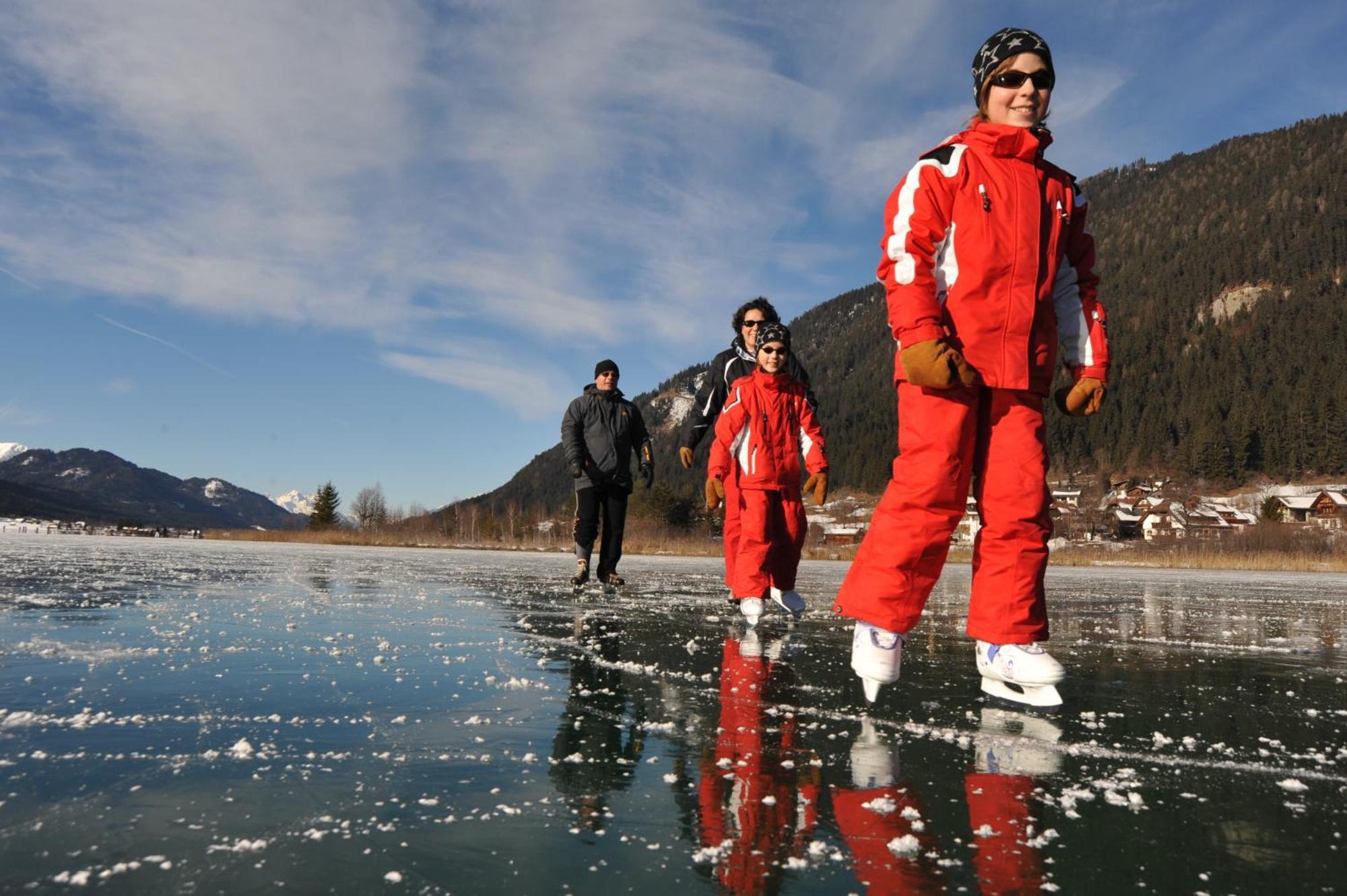 Haus Stampfer Hotel Weissensee Luaran gambar